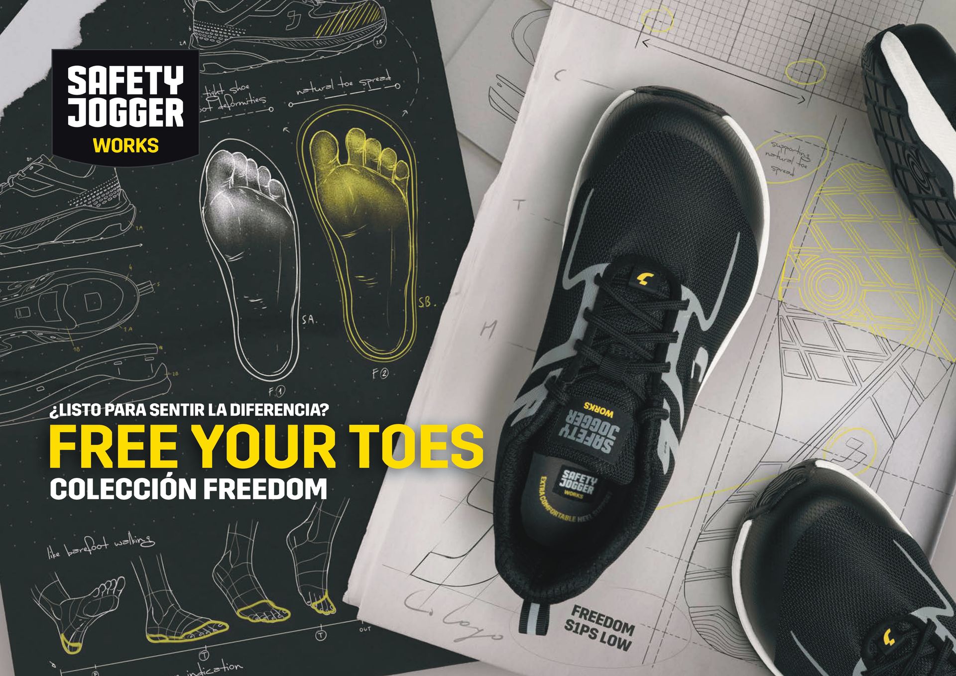 Calzado Laboral 2026 - Safety Jogger