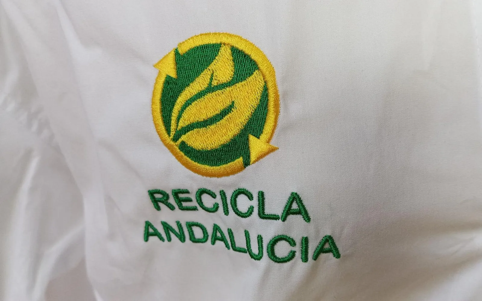 Camisa con logotipo bordado en el pecho derecho