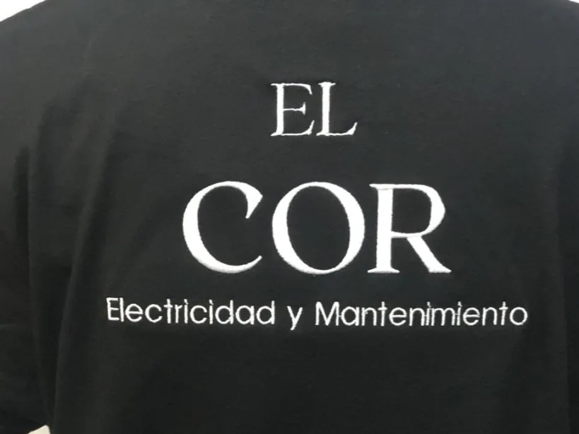 Camiseta con logotipo bordado en espalda alta