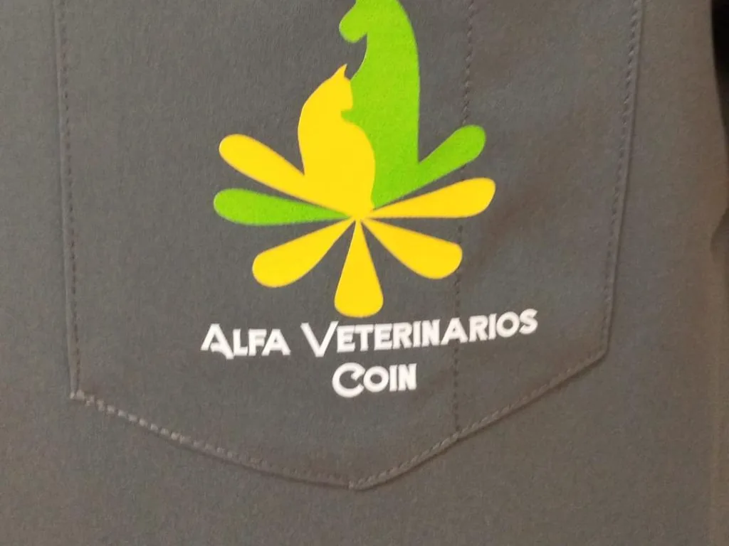 Prenda con logotipo estampado en DTF en bolsillo