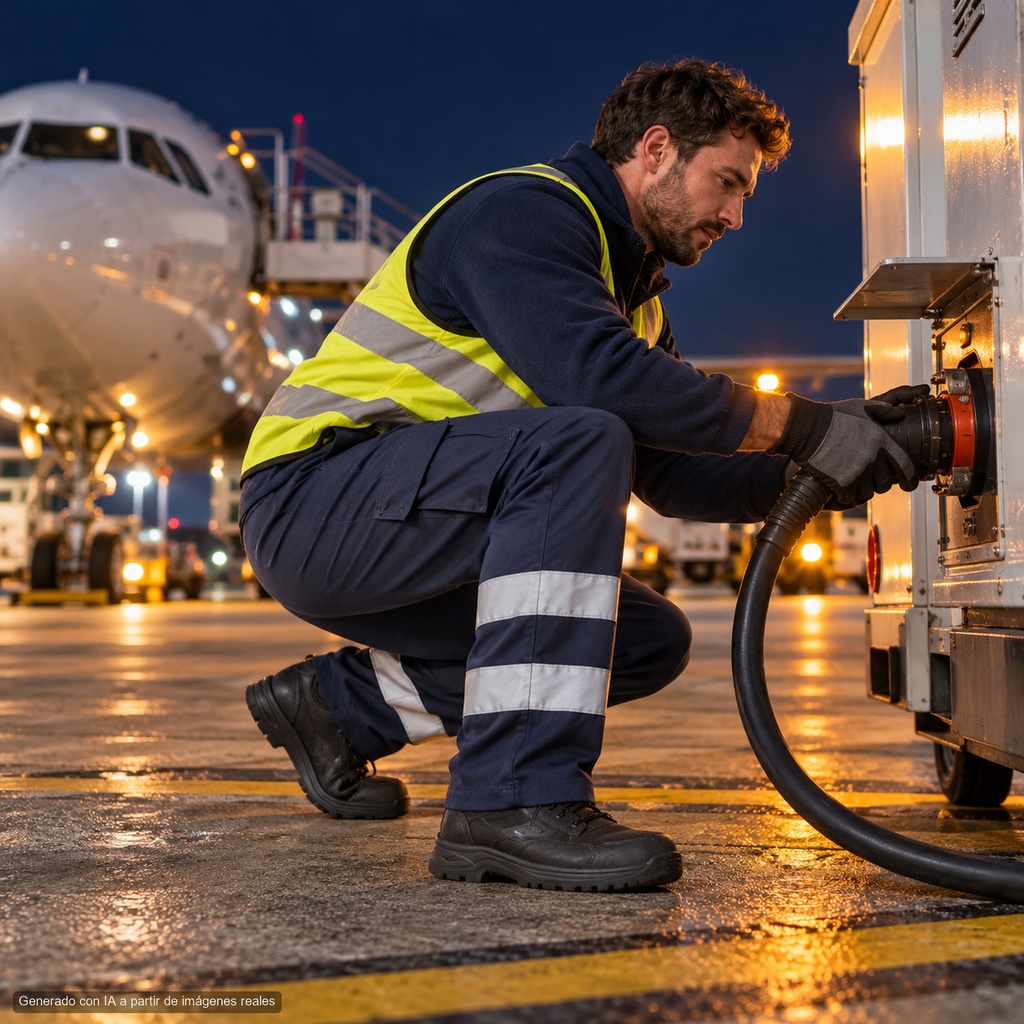 Accion IA aeropuerto-noche-bajo