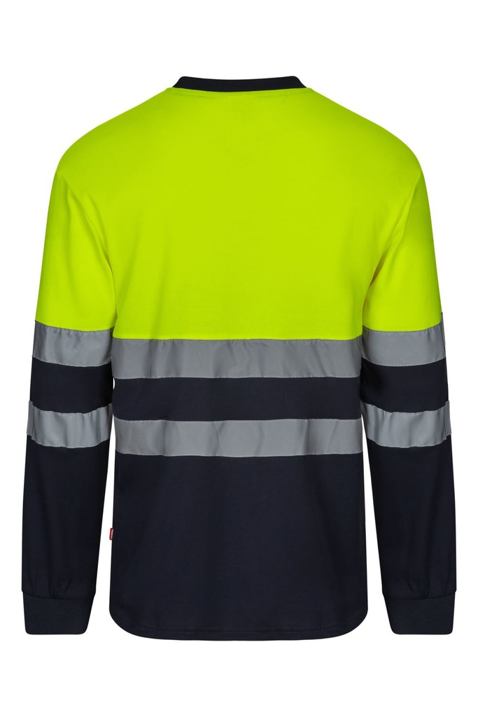 camiseta-cuello-canale-cintas-reflectantes-305615-velilla-305615-4