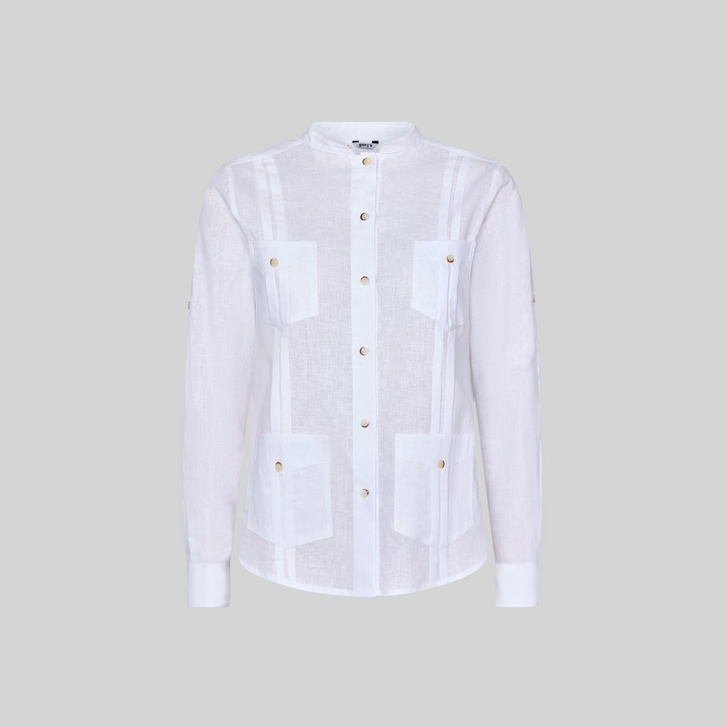 blusa-guayabera-mujer-mao-manga-larga-isabela-4-bolsillos-210013-1
