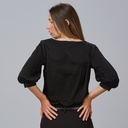 blusa-mujer-semi-ajustada-manga-3-4-rizada-rosanna-240006-1