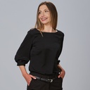 blusa-mujer-semi-ajustada-manga-3-4-rizada-rosanna-240006-5