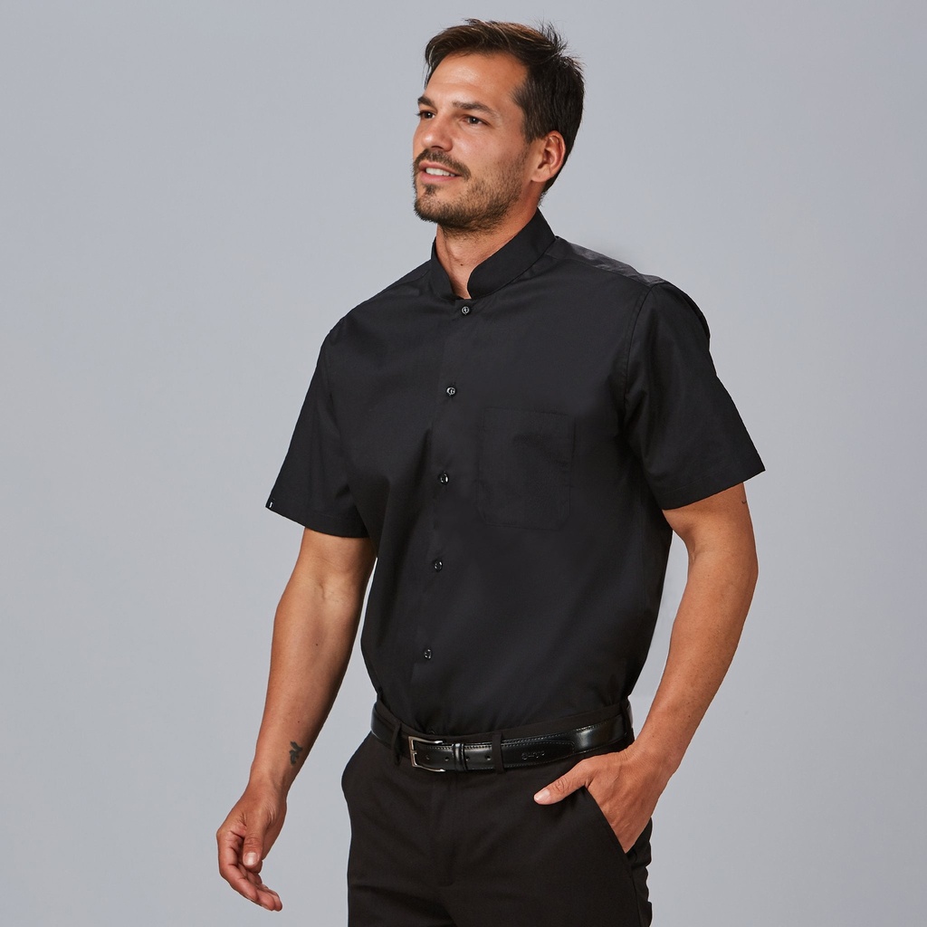 camisa-manga-corta-1-bolsillo-popelin-cuello-maho-canesu-recto-296100-4
