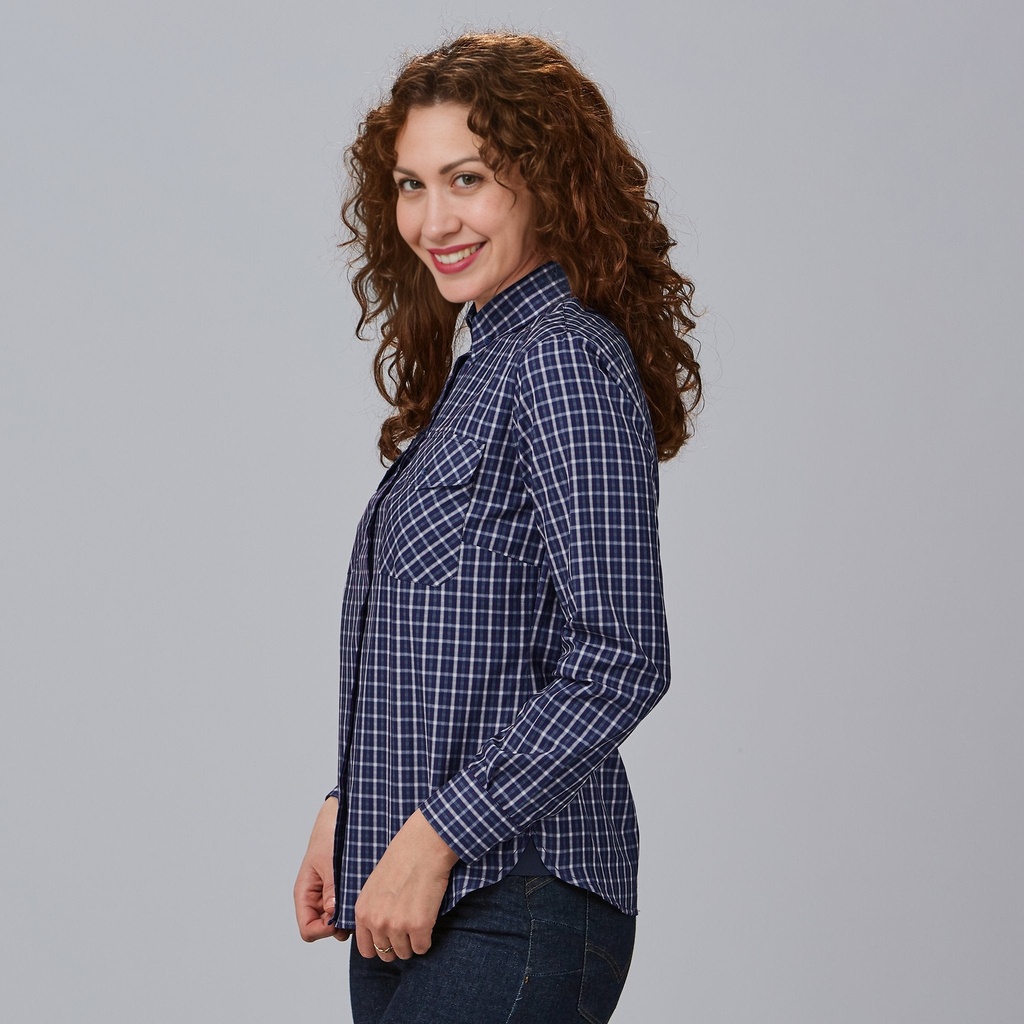 camisa-mujer-cuadros-semi-ajustada-caterina-240025-3