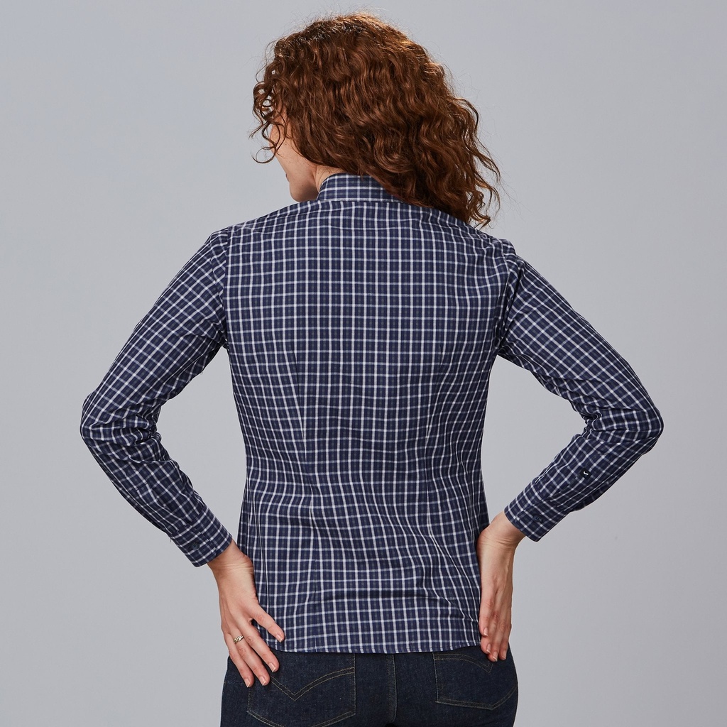 camisa-mujer-cuadros-semi-ajustada-caterina-240025-4