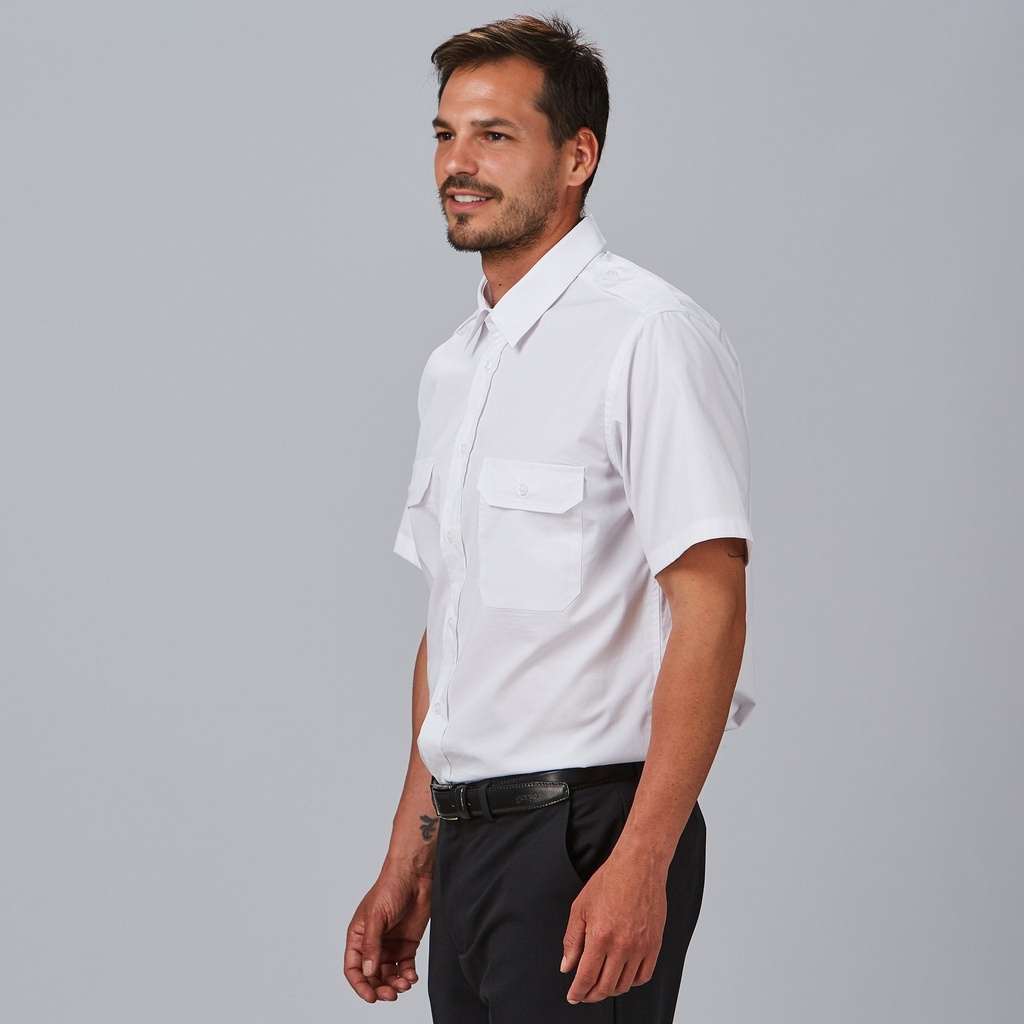 camisa-unisex-charreteras-tejido-serene-elastan-red-line-260017-3