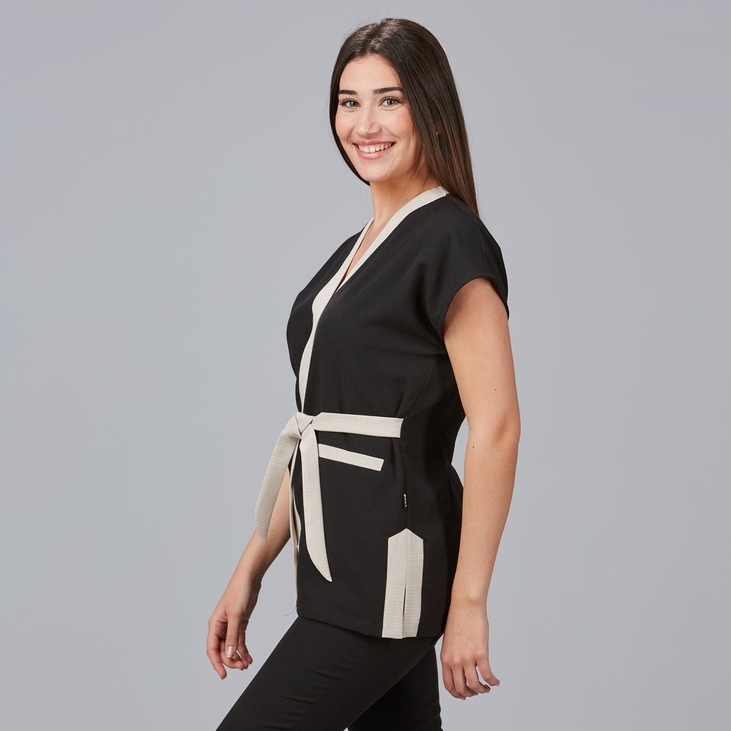 casaca-mangas-corta-mujer-cinturon-x-linen-loto-600027-3