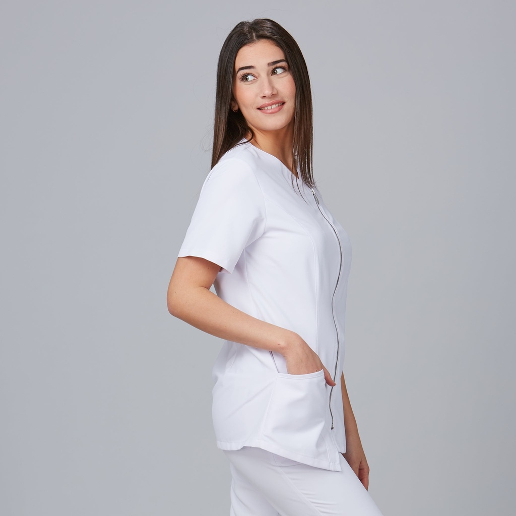 casaca-mujer-manga-corta-cremallera-diagonal-microfibra-elba-652200-1