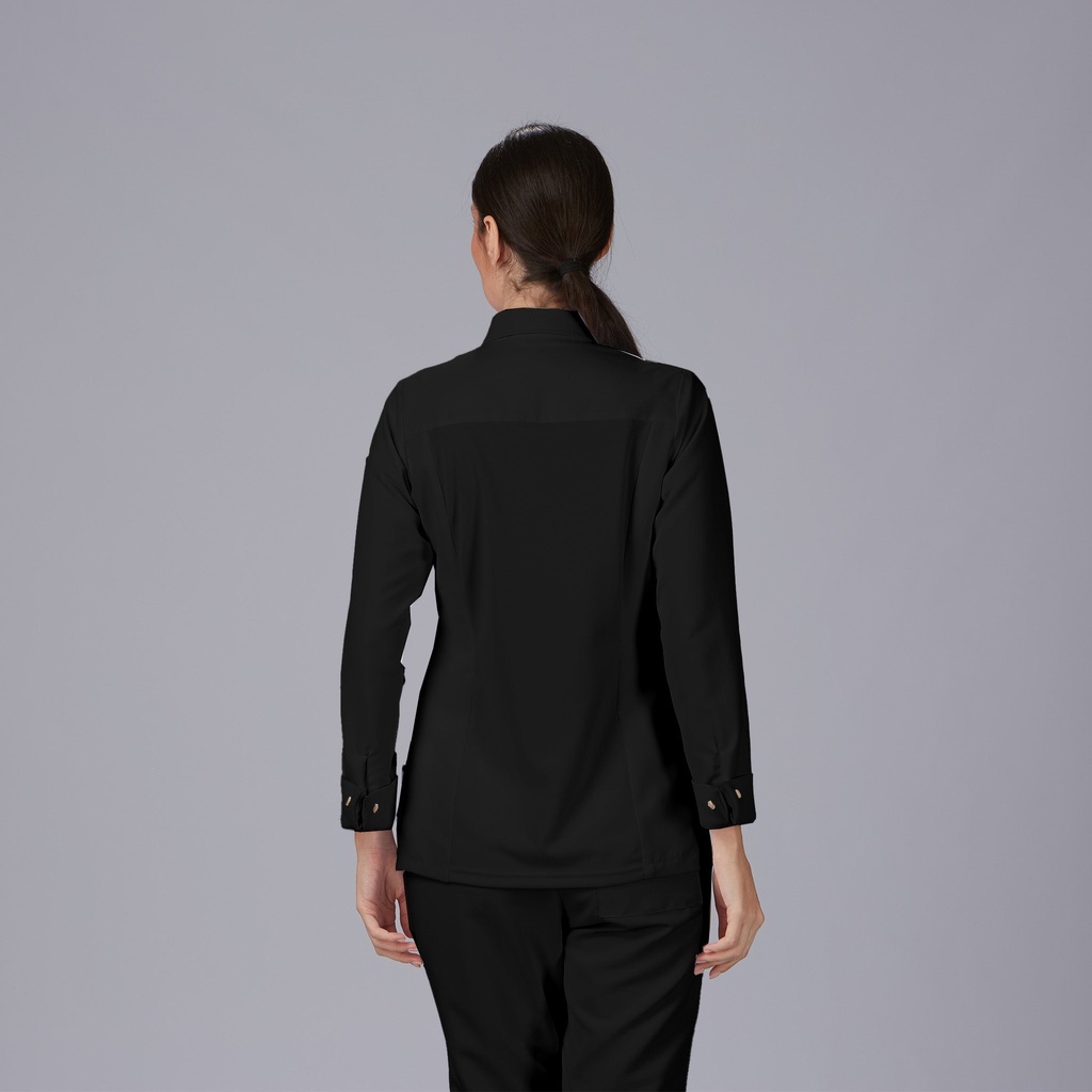 chaqueta-cocina-mujer-semiajustada-microfibra-reciclada-moral-930048-3