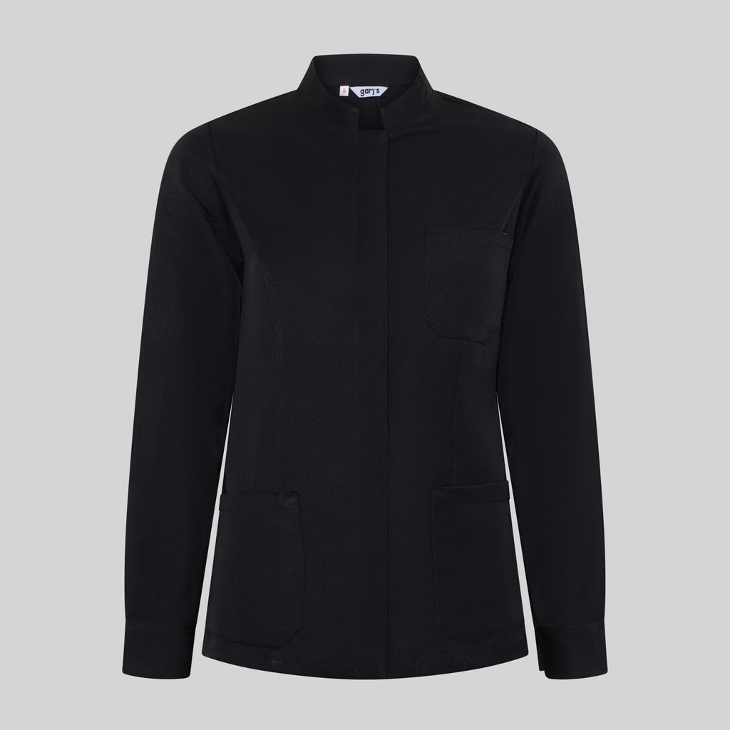 chaqueta-mujer-collar-mao-bolsillos-sarga-agar-963700-3