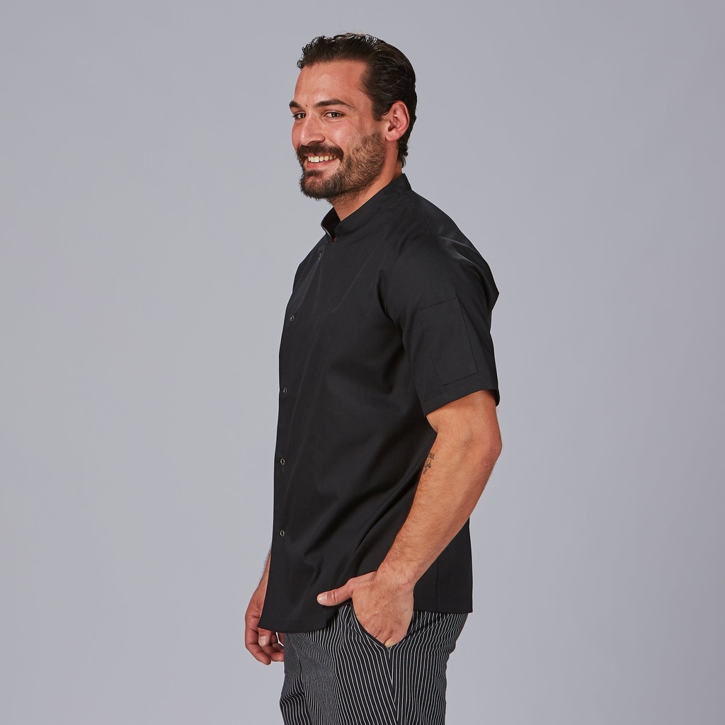 chaquetilla-cocina-manga-corta-negra-luque-boton-clic-945100-3