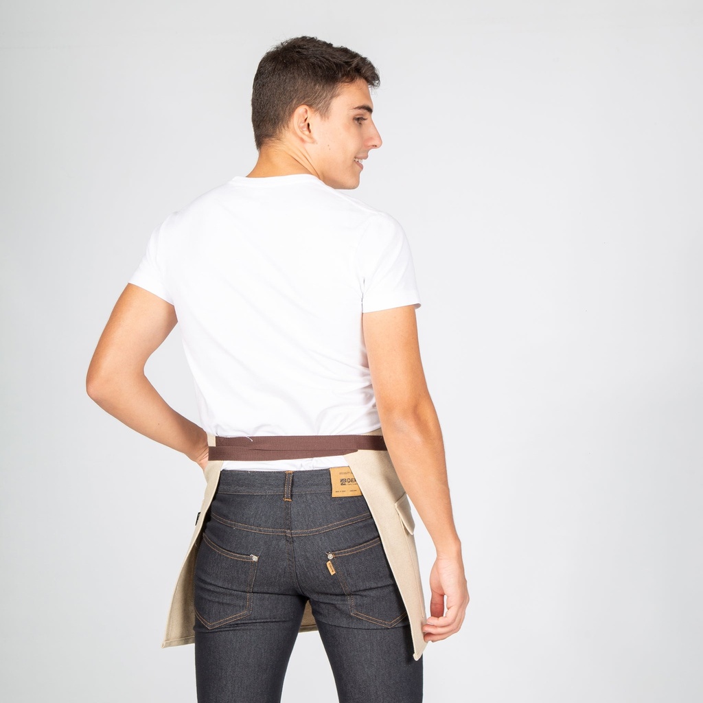 delantal-corto-beige-dos-bolsillos-ajustable-100021-2