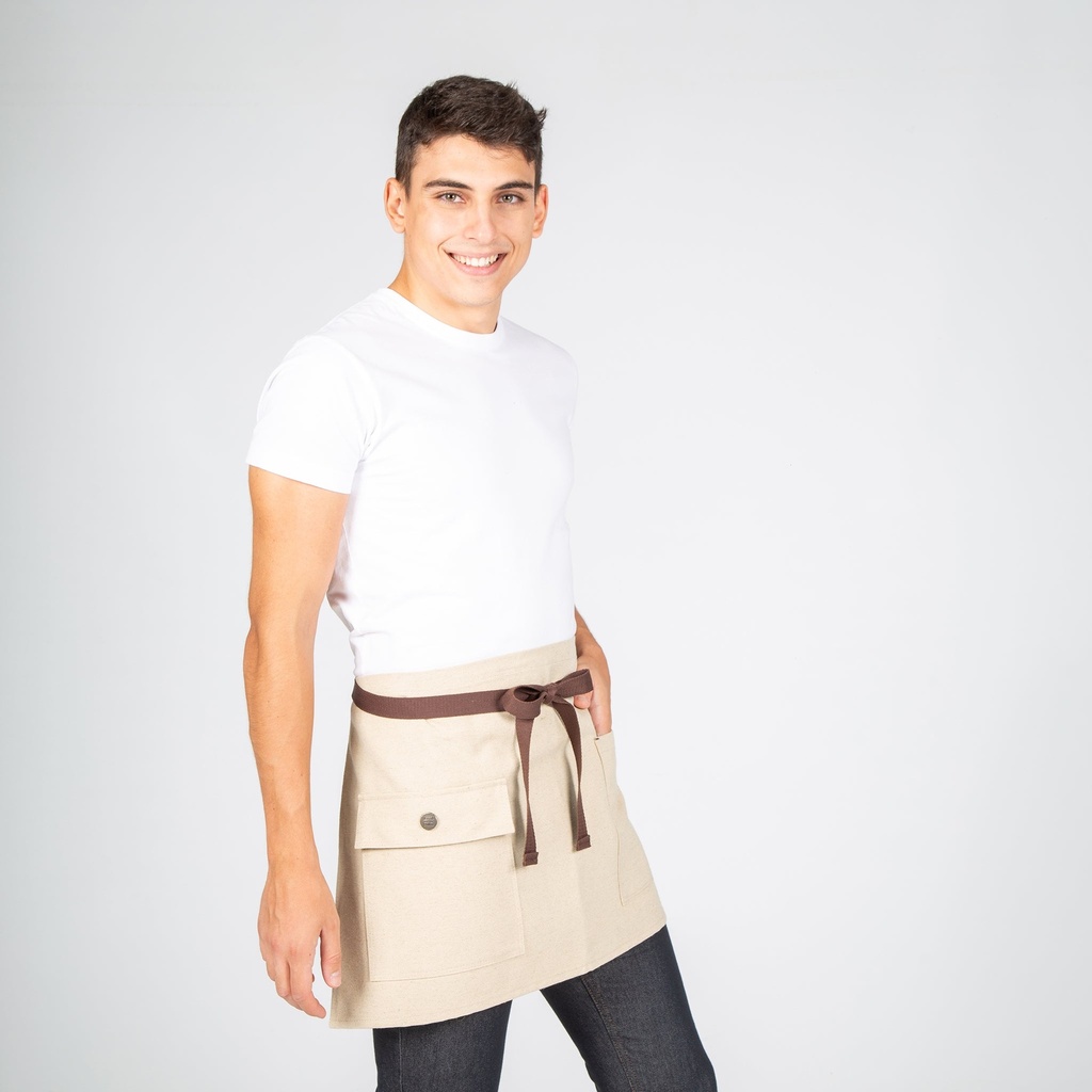 delantal-corto-beige-dos-bolsillos-ajustable-100021-4