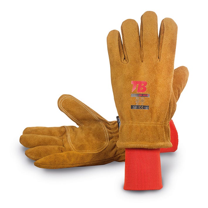 GUANTE SERRAJE FRIO THINSULATE COSIDO HILO KEVLAR EN388