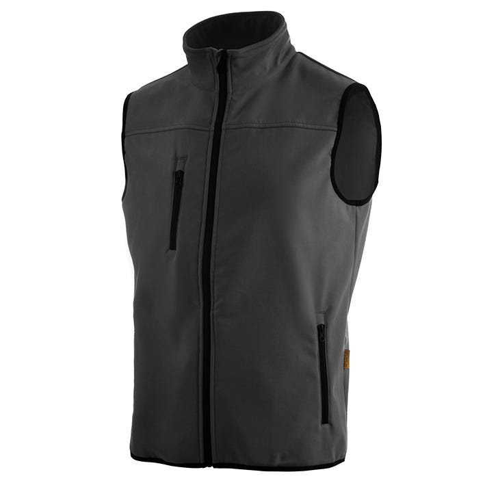 CHALECO SOFT SHELL 2 CAPAS 1 BOLSILLO SUPERIOR 2 BAJOS 92%POLIESTER 8%ELASTAN 280G ARTIST