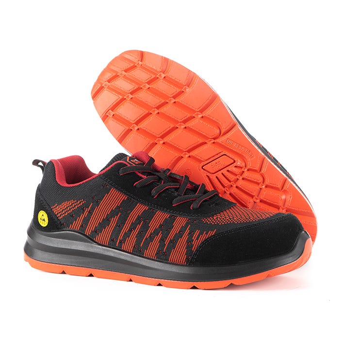 [INDRA S3S GREY-35] ZAPATO S3S NO METAL ESD TIPO DEPORTIVO EN TEJIDO EN20345 SUELA PU INDRA (35, GREY)