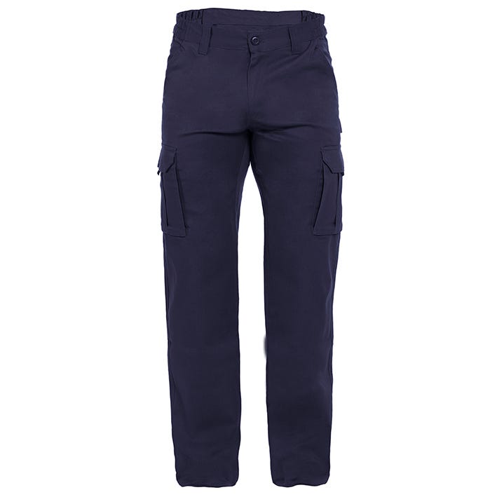 [TRACK BLACK XS] PANTALÓN MULTIBOLSILLO ELÁSTICO TRACK (XS, BLACK)
