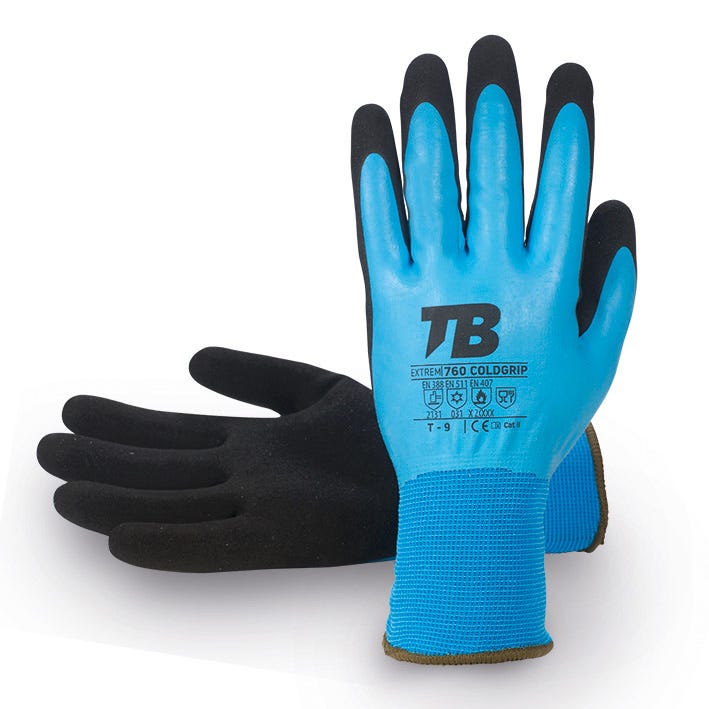 GUANTE LATEX MICROFINISH GALGA 13 INTERIOR TERMICO IMPERMEAB