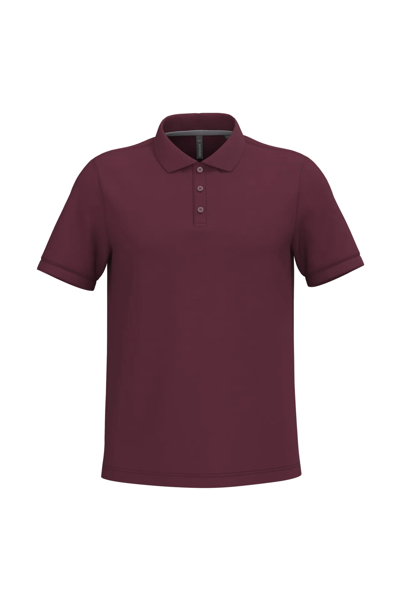 POLO CRO M/C 100% ALGODON PEINADO 220GR CLASICO 60º LAVADO CERTIFICADO OEKO-TEX 3 BOTONES