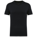 CAMISETA SUPIMA® CUELLO PICO MANGA CORTA SIN ETIQUETA PK304