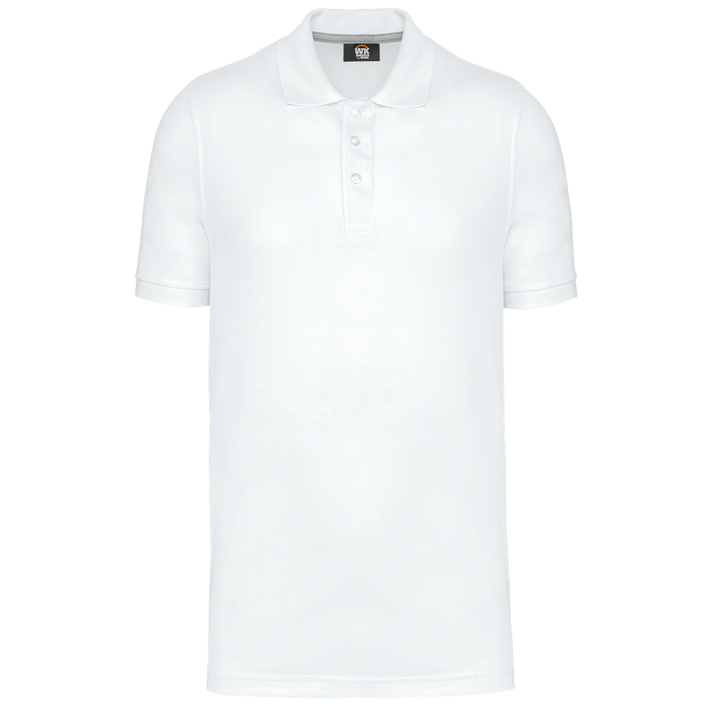 [WK274C_67209_67194] POLO ANTIBACTERIANO ALGODÓN POLIÉSTER WK274 (S, Black)