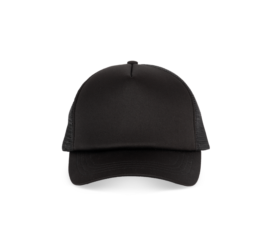 [KP111_43464_43458] GORRA TRUCKER 5 PANELES TRASERA TRANSPIRABLE (White / Fluorescent Orange)
