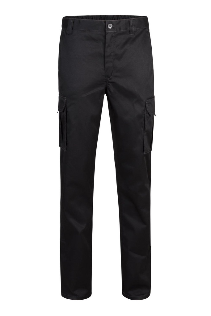 [103001_00_34] PANTALON MULTIBOLSILLO AJUSTADO VELILLA 103001 (34, 00 NEGRO)