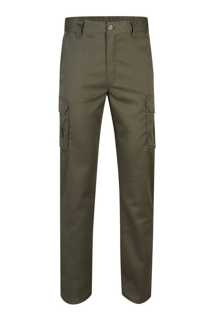 [103002S_00_34] PANTALÓN DE TRABAJO MULTIBOLSILLOS ELÁSTICO VELILLA 103002S (34, 00 NEGRO)