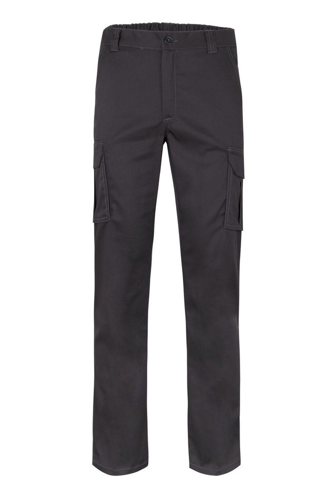 [103005S_00_34] PANTALON MULTIBOLSILLOS ELASTICO GRUESO VELILLA 103005S (34, 00 NEGRO)