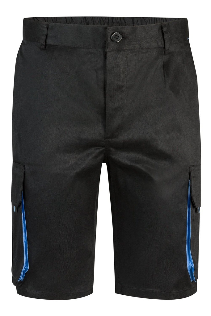 [103007_00/05_34] PANTALON CORTO TOTAL MATCH VELILLA 103007 (34, 00/05 NEGRO/CELESTE)