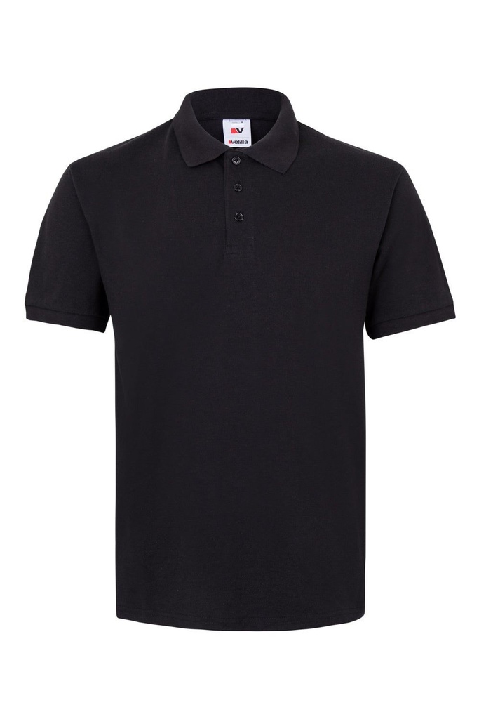 [105502_00_XS] POLO CRO M/C 180GR 60%ALGODON 40%POLIESTER (XS, 00 NEGRO)