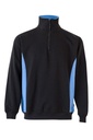 SUDADERA DE TRABAJO CON MEDIA CREMALLERA TOTAL MATCH VELILLA 105704