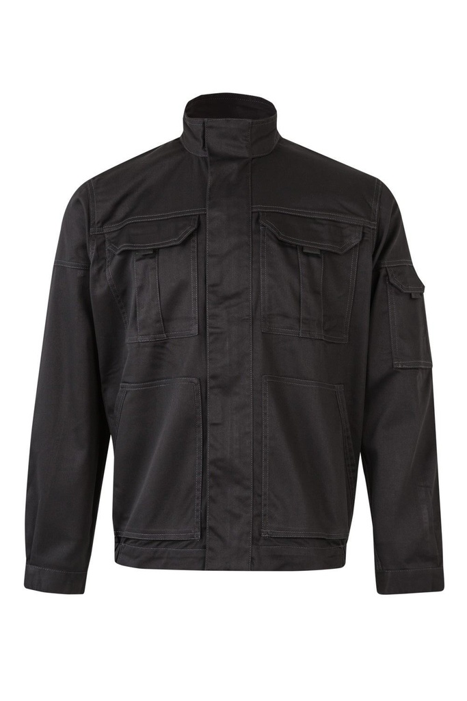 [106002S_00_S] CAZADORA ELASTICA MULTIBOLSILLOS VELILLA 106002S (S, 00 NEGRO)