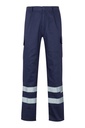 PANTALON MULTIBOLSILLOS 2 CINTAS REFLECTANTE PLATA EN PIERNA