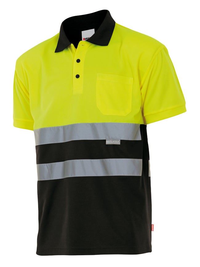 POLO M/CORTA ALTA VISIBILIDAD VELILLA 173