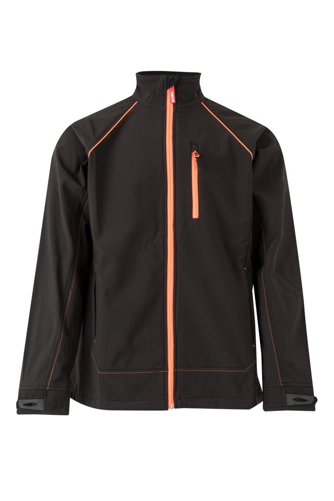 CHAQUETA SOFT SHELL FLUOR MATCH VELILLA 206001