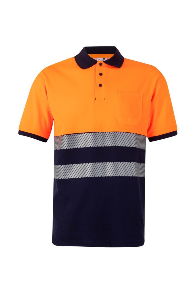 POLO M/CORTA ALTA VISIBILIDAD SEGMENTADA VELILLA 305523