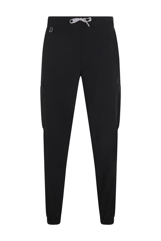 [533021S_00_XS] AVANI - Pantalón Pijama PureStretch Jogger Unisex Velilla 533021S (XS, 00 NEGRO)