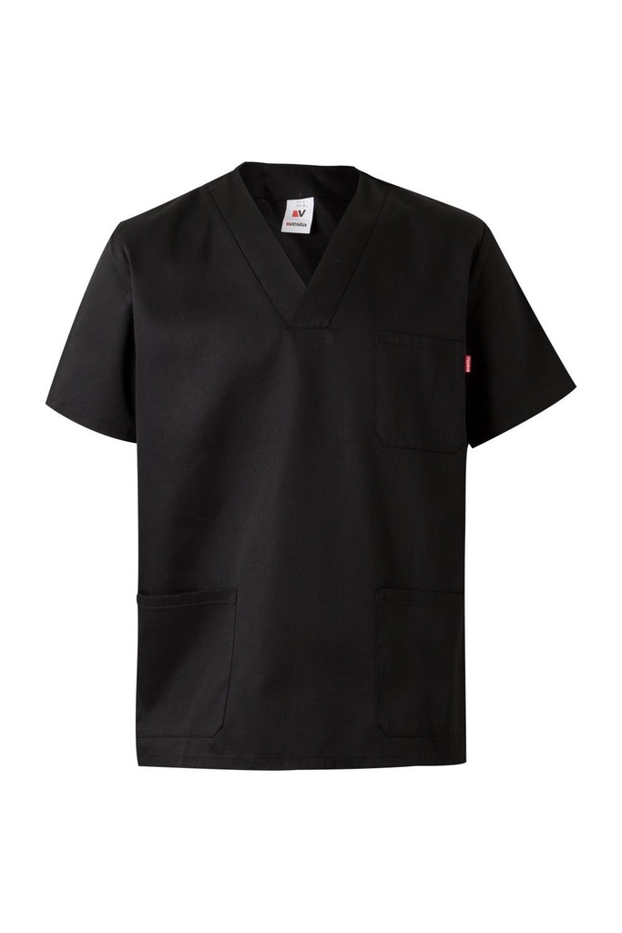 [589_00_2XS] Camisola Pijama Manga Corta Velilla 589 (2XS, 00 NEGRO)