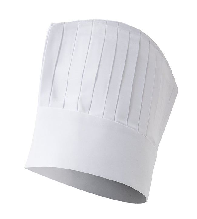 GORRO COCINA ALTO POLIESTER ALGODON TABLAS 190 GR REJILLA SU