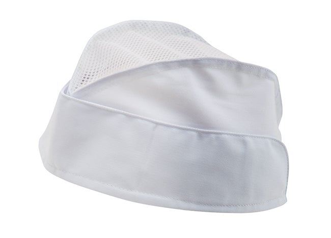 GORRO BARQUILLO REJILLA SUPERIOR POLIESTER ALGODON