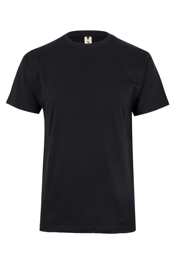 [MK023CV_200_XS] CAMISETA CRO 100% ALGODON 190 GR PALM TUBULAR 1 ST CLASS (XS, 200 BLACK)