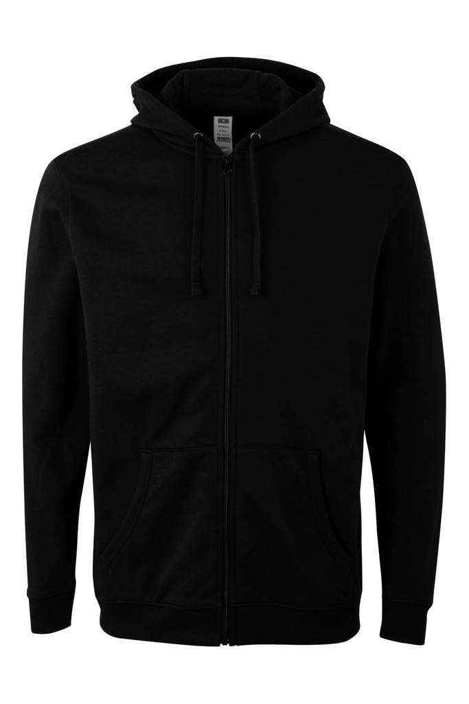 SUDADERA CRO CAPUCHA ABIERTA BOLSILLO CANGURO 270GR 60% ALGODON 40%POLIESTER BYRON