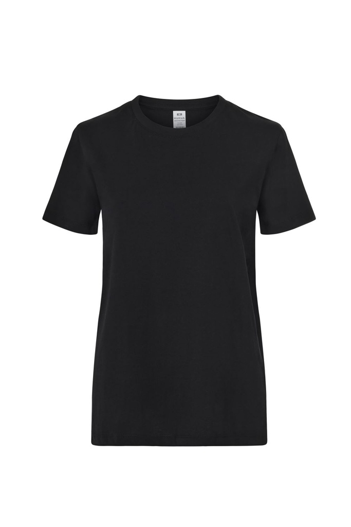 [TS155WC_200_XS] CAMISETA SRA 100% ALGODON 155 GR MELBOURNE  TUBULAR CLASSIC (XS, 200 BLACK)