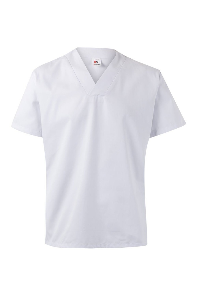 CAMISETA CUELLO PICO ABERTURAS LATERALES 255201