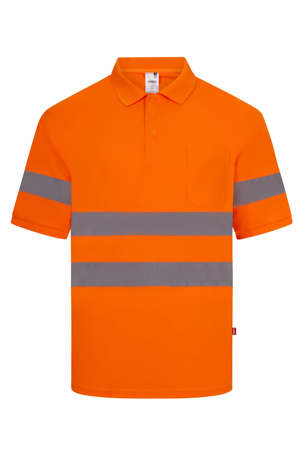 [305510_19_S] CAMISA REFLECTANTE BOLSILLO PECHO CANALÉ 305510 (S, 19 NARANJA FLÚOR)