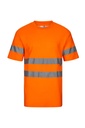 CAMISETA CUELLO CANALÉ CINTAS REFLECTANTES 305612